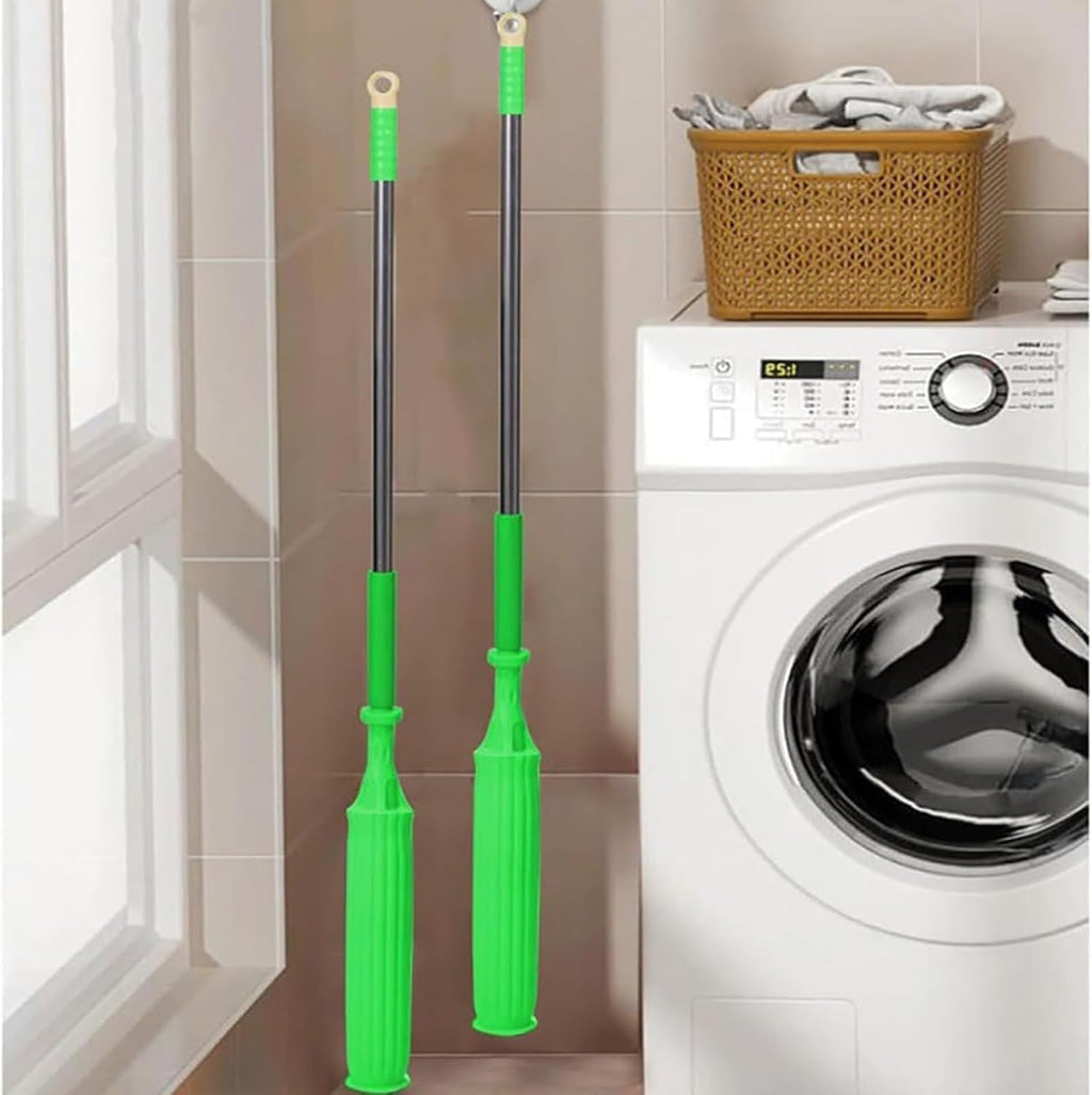 SUPERSTUD 2 in 1 Dehydrated Floor Cleaning Mop || Self-Wringing Floor Mop || 360 Rotatable Adjustable Cleaning Mop, || Microfiber Mop Wet and Dry for Bathroom/Offfice/Home/Outdoor (Rich Green)