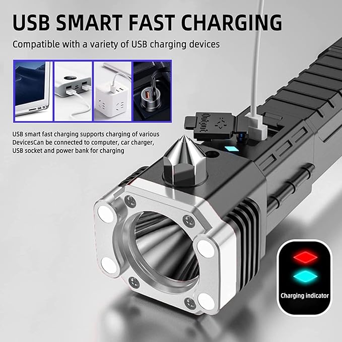 Imported Led Flashlight Buy 1 Get 1 Free