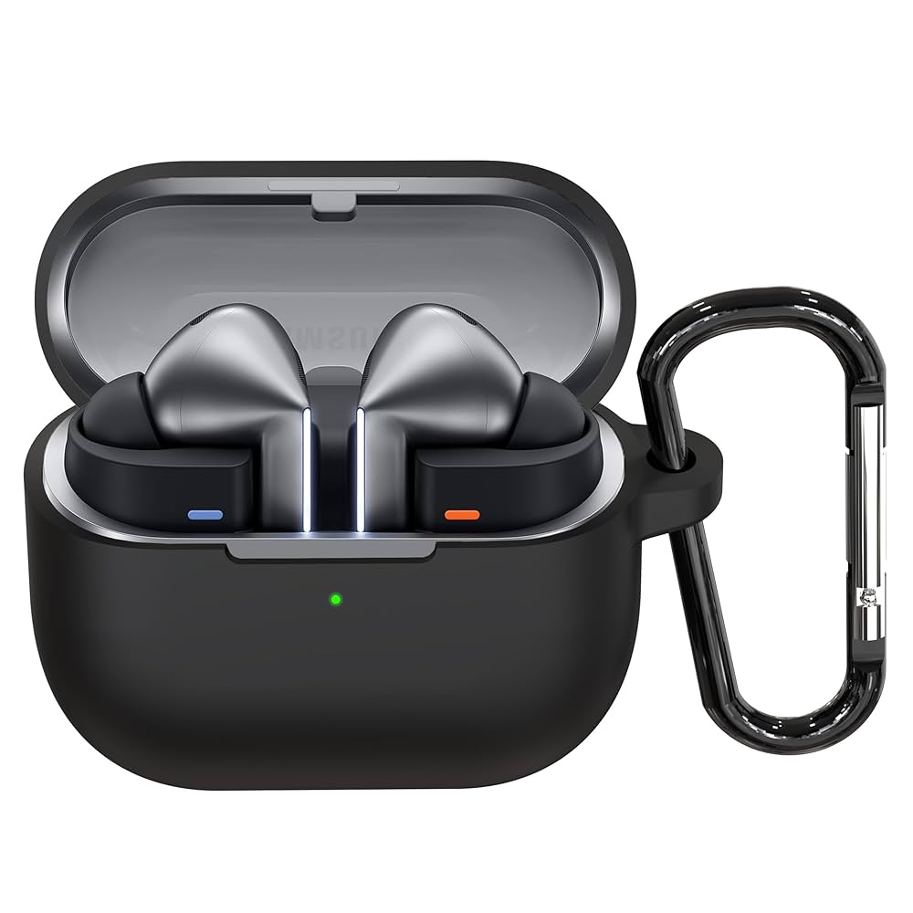 GALAXY BUDS 3 PRO WITH (BLACK CASE COVER FREE🎁) || AI-POWERED (IMPORTED)
