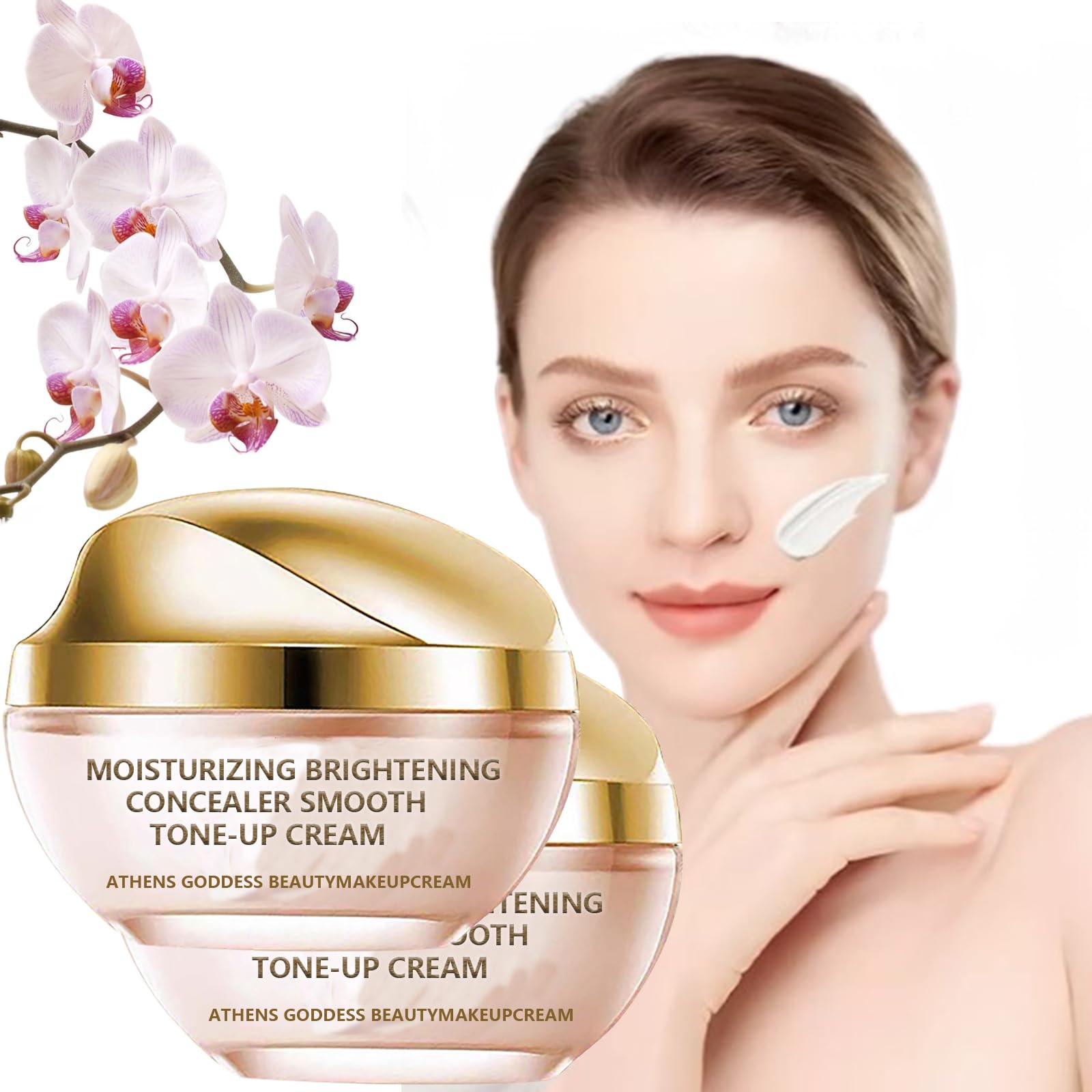 Moisturizing Brightening Concealer Smooth Tone-Up Cream ✨ Buy 1 Get 1 Free