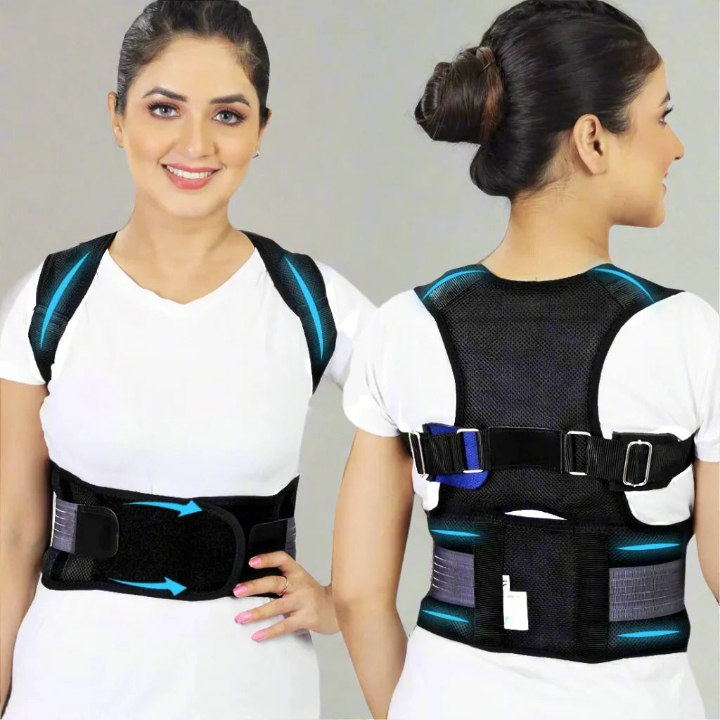 Adjustable Back Posture Corrector/ Slouching Relieve Pain Belt Women Men