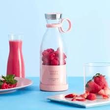 Portable Fresh Juice Blender Bottle - USB Rechargeable