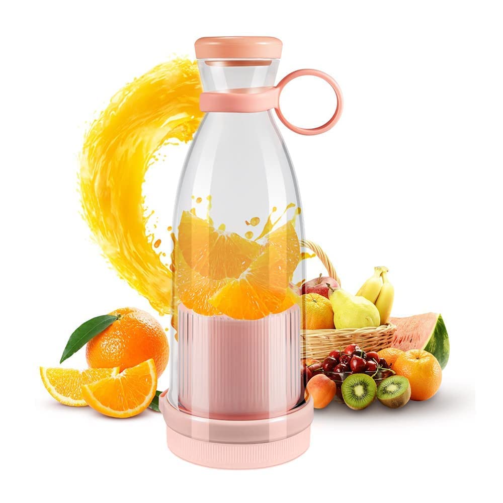 Portable Fresh Juice Blender Bottle - USB Rechargeable